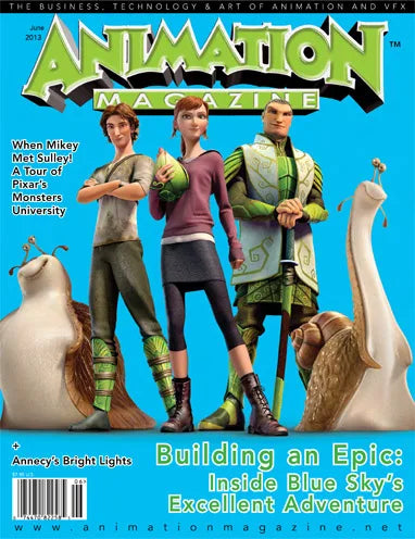 monsters inc magazine cover Issue #230 June 2013 – Animation Magazine