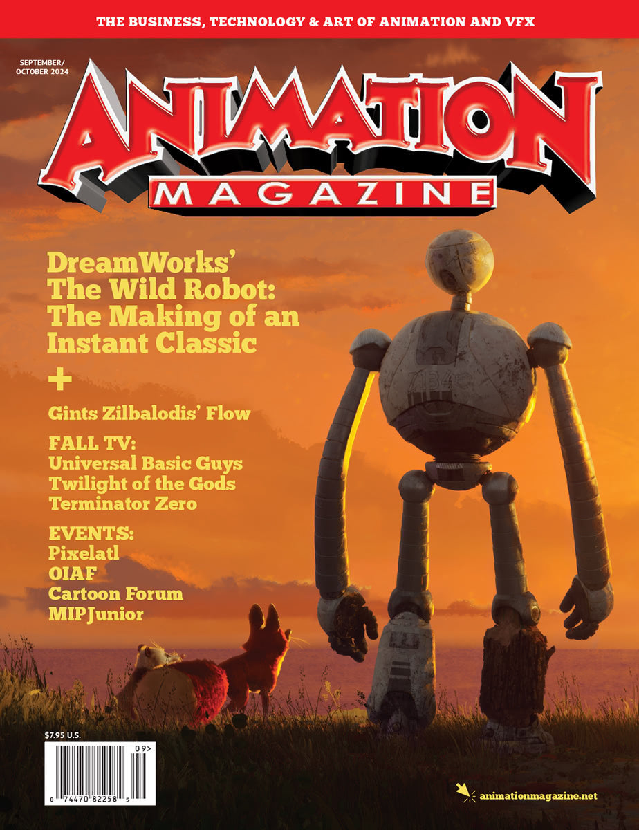 Issue #343 - September/October 2024 – Animation Magazine | Shop