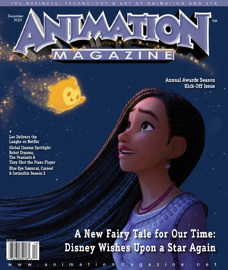 Issue #335 December 2023 – Animation Magazine | Shop